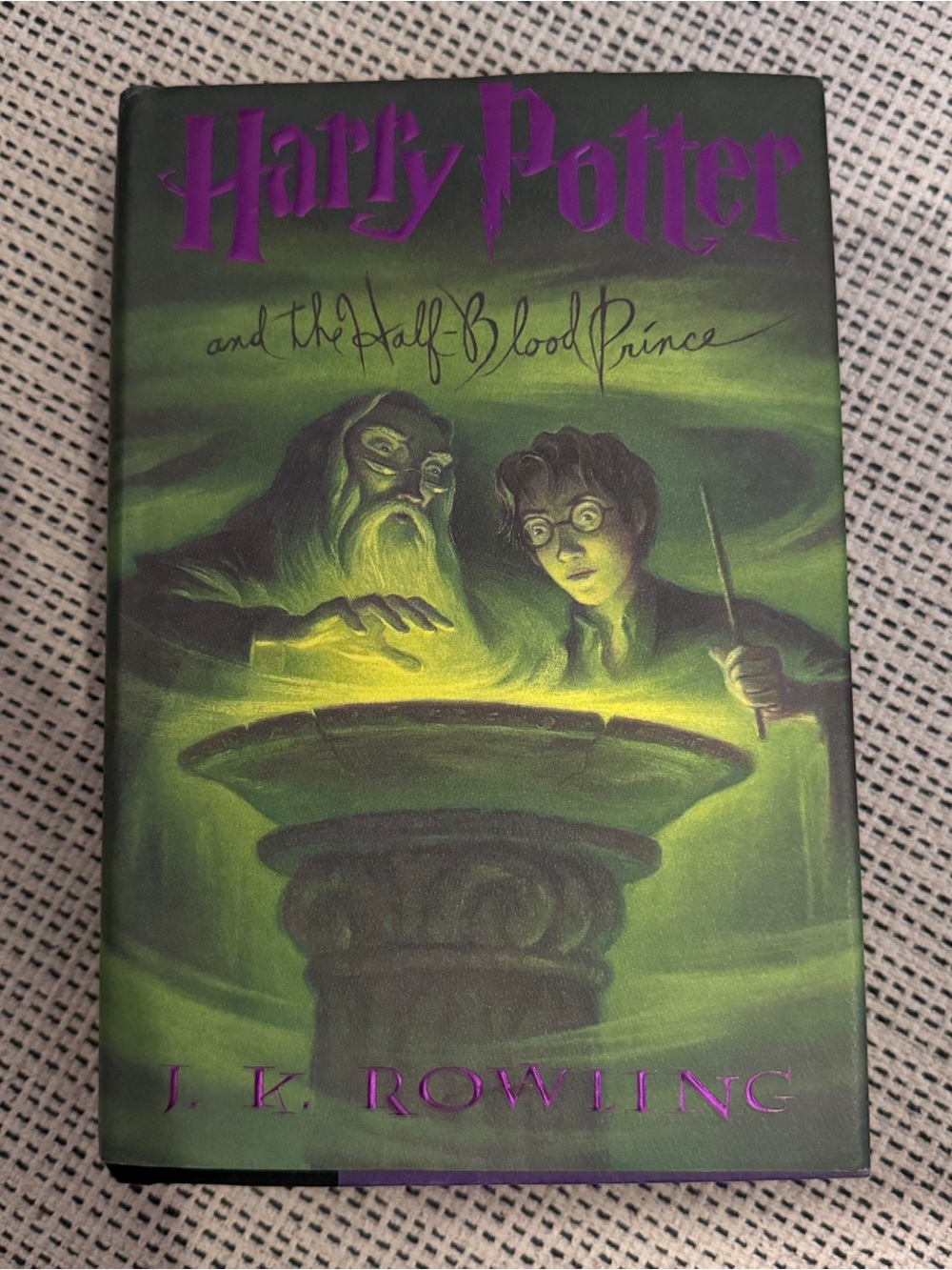 Harry Potter and the Half-Blood Prince by J.K. Rowling (1st Ed. w/ Error p. 100)
